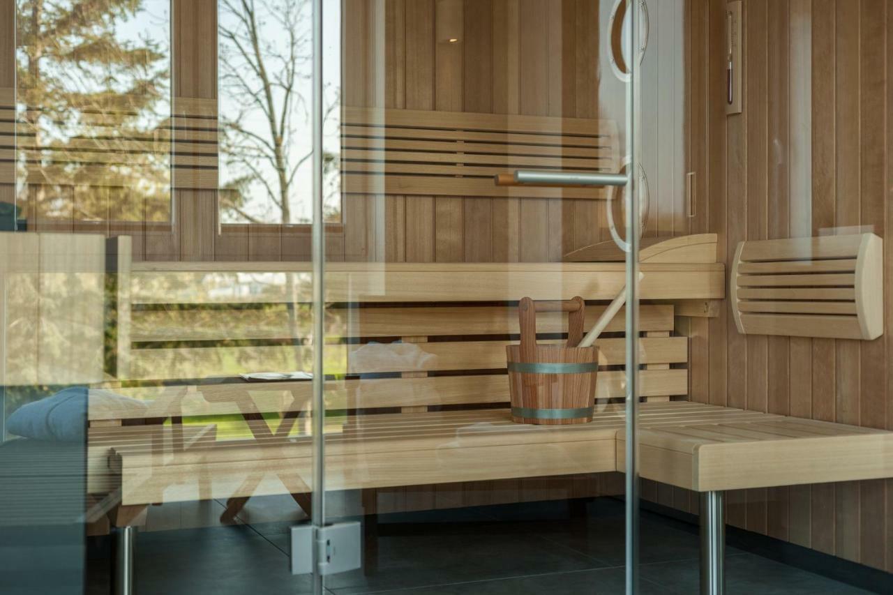 Villa Lotsenhaeuser Ruegen - Luxus Ferienhaus - 3 Schlafzimmer - Sauna - Dachterrasse Mit Boddenblick เบรเกอ ภายนอก รูปภาพ