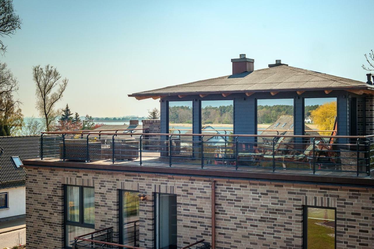 Villa Lotsenhaeuser Ruegen - Luxus Ferienhaus - 3 Schlafzimmer - Sauna - Dachterrasse Mit Boddenblick เบรเกอ ภายนอก รูปภาพ
